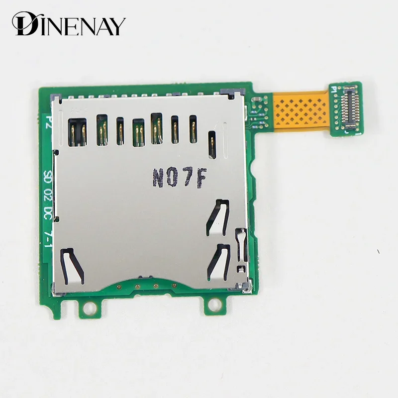 1 قطعة ملحقات وحدة التحكم في الألعاب استبدال أجزاء ل 3DS/NEW 3DS مايكرو فتحة المقبس TF قارئ بطاقات المجلس