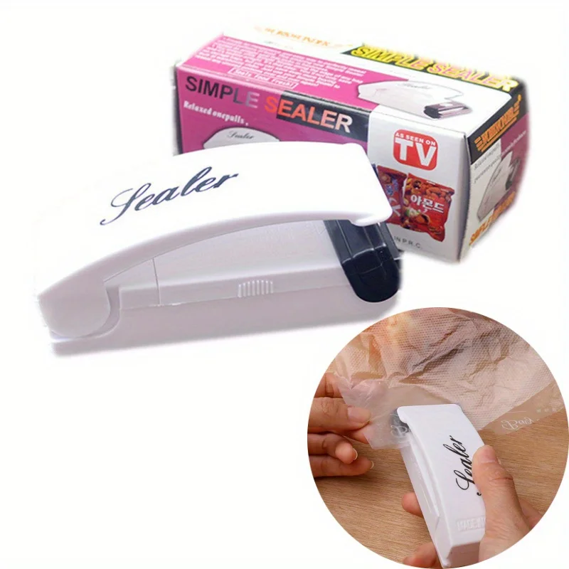 

Мини-запайщик пакетов, бытовой запайщик для пищевых и пластиковых пакетов, ручной запайщик с нажимным механизмом