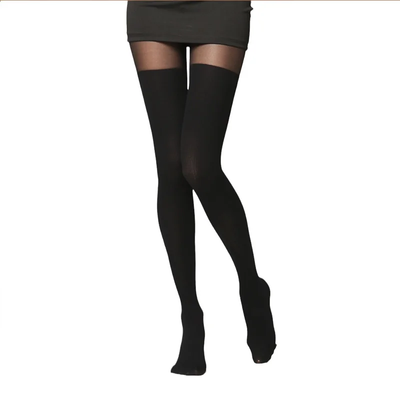 الشمال النمط البريطاني تقليد أنبوب طويل غير مرئية مثير جوارب طويلة الورك رفع جوارب