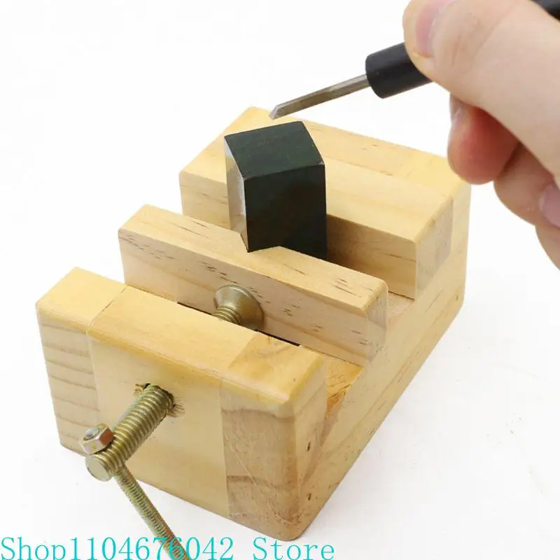 

Household Wood Flat Vise Mini Clamp-on Bench Vise Flat Tongs Woodworking Carving Engraving Home Replacement Accessories