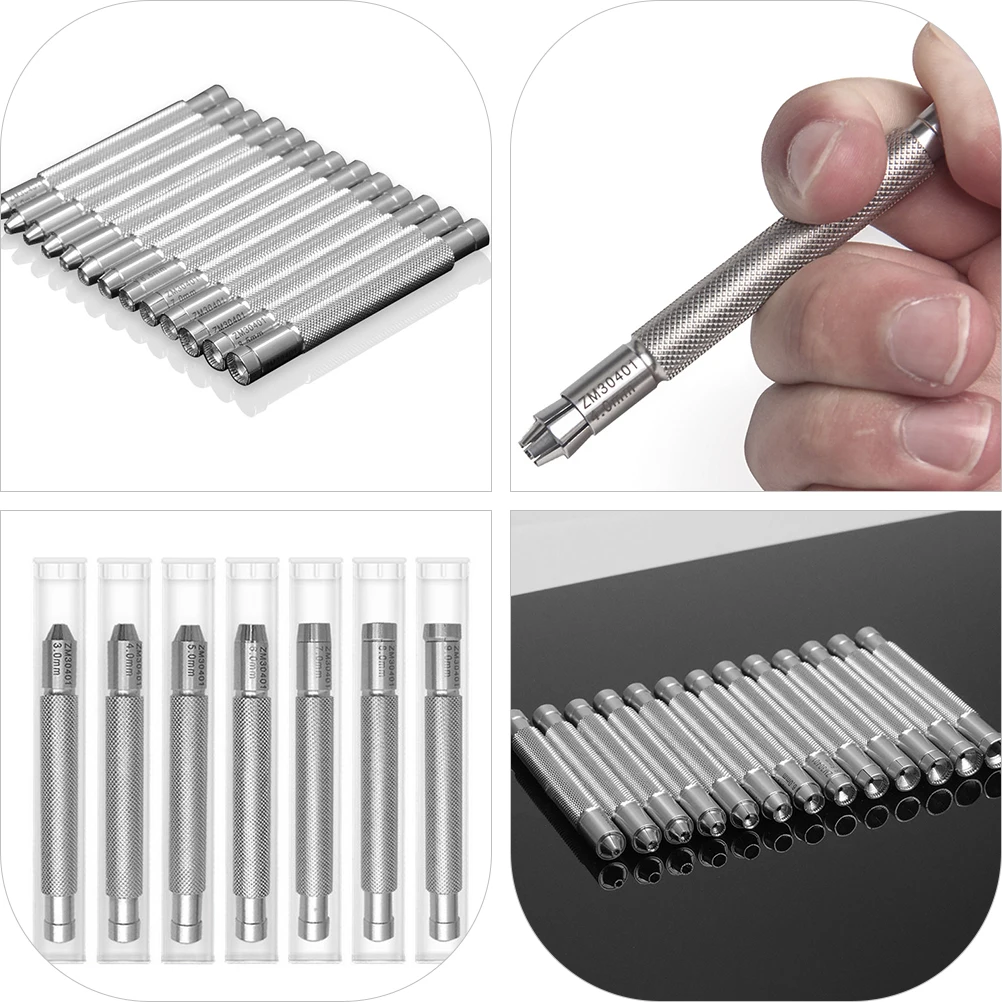 

3.0 4.0mm Watch Winder Tool Sturdy Stainless Steel Mechanical Winding Instrument Repair Helper for Watchmakers Fits Most