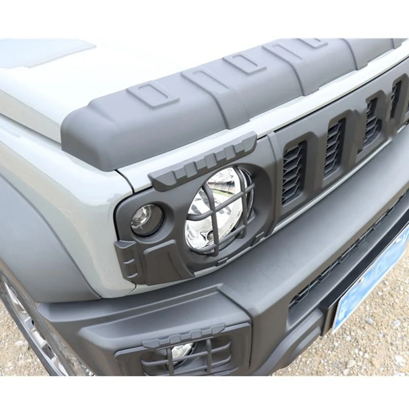 For Suzuki Jimny JB64 JB74 2019-2024 Car Front Fog Light Headlight Lamp Protector Guard Cover Trim Exterior Accessories