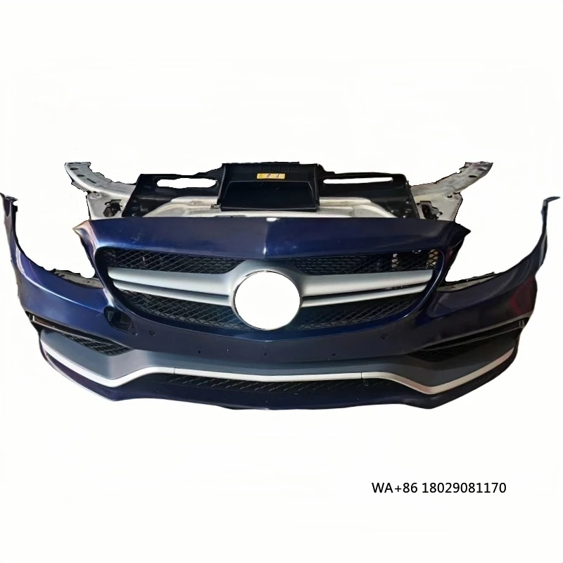 

Для C-Class W205 C63 комплект переднего бампера с автоматическим обновлением и вырезами заднего противотуманной фары, пластик, используемый