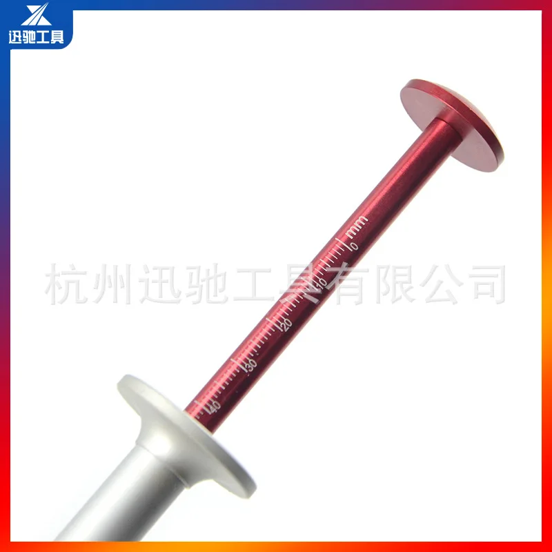 مناسبة لمسطرة قياس سمك قرص الفرامل غير القابلة للفصل، أداة اختبار ارتداء وسادة فرامل السيارات، كشف عمق الإطارات p