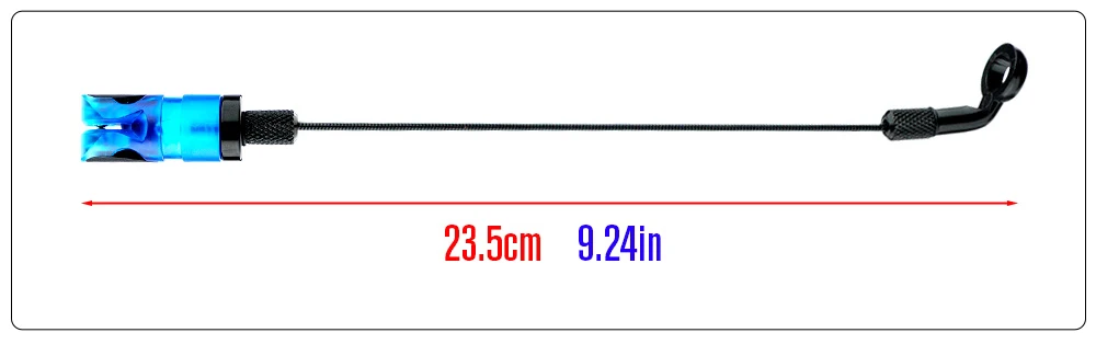 Hirisi 4 X Karpfenangel-Alarm-Swinger Drop-Off-Indikator Edelstahlkette für Karpfen- und Grobfischangeln B2043 Angelzubehör – Detail 3