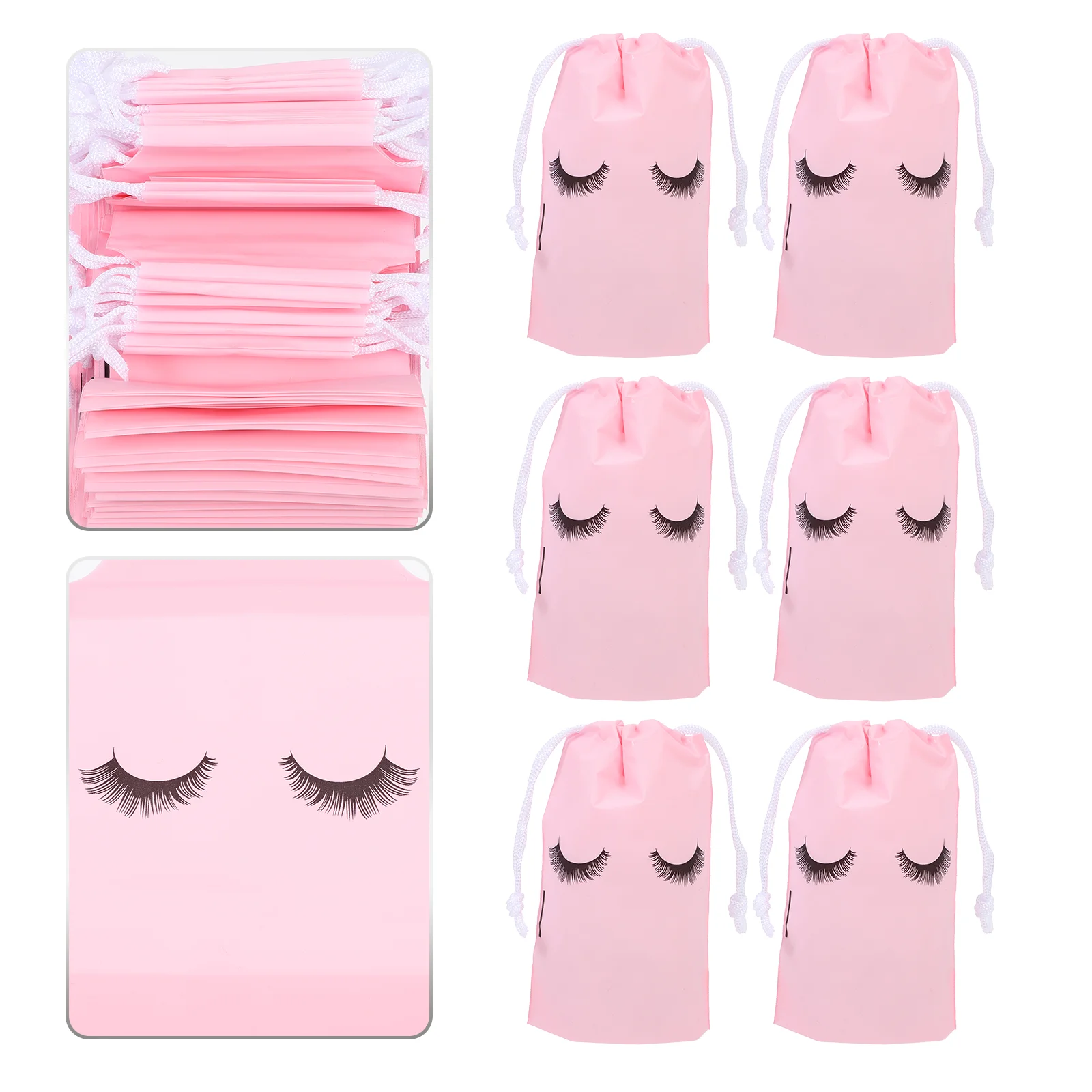 Eyelash Aftercare Bags Makeup Beam Storage Travel Wash Port Extension Cleanser Toiletry