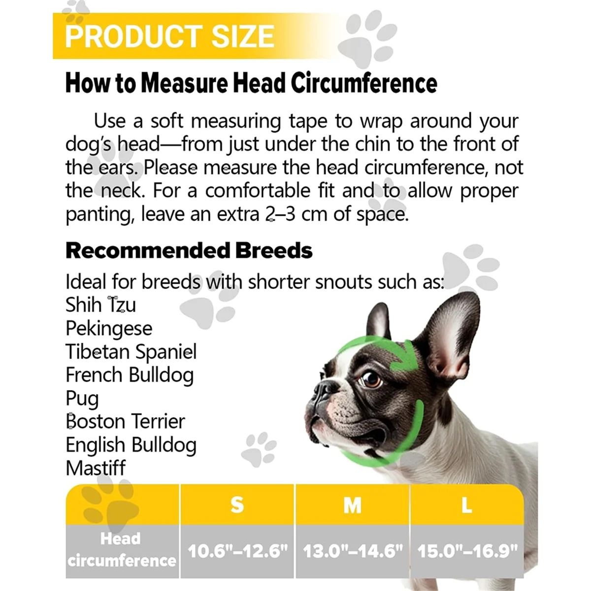 UNCL ناعم ومسامي ومضاد للعض، مناسب للتنظيف والمشي والتدريب - تصميم مريح للأنف S