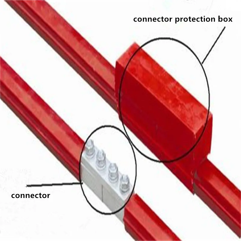 Crane Accessories Single-Pole Sliding Contact Line Dedicated Joint Protection Box 200/250/320/500/800A