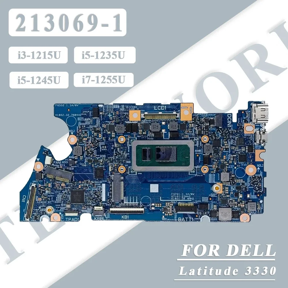 

Материнская плата для ноутбука Dell Latitude 3330 с процессором i3/i5/i7 Gen, 8 ГБ ОЗУ 0CWW5Y 0PT6R9 0RTJM3, материнская плата полностью протестирована 213069 -1