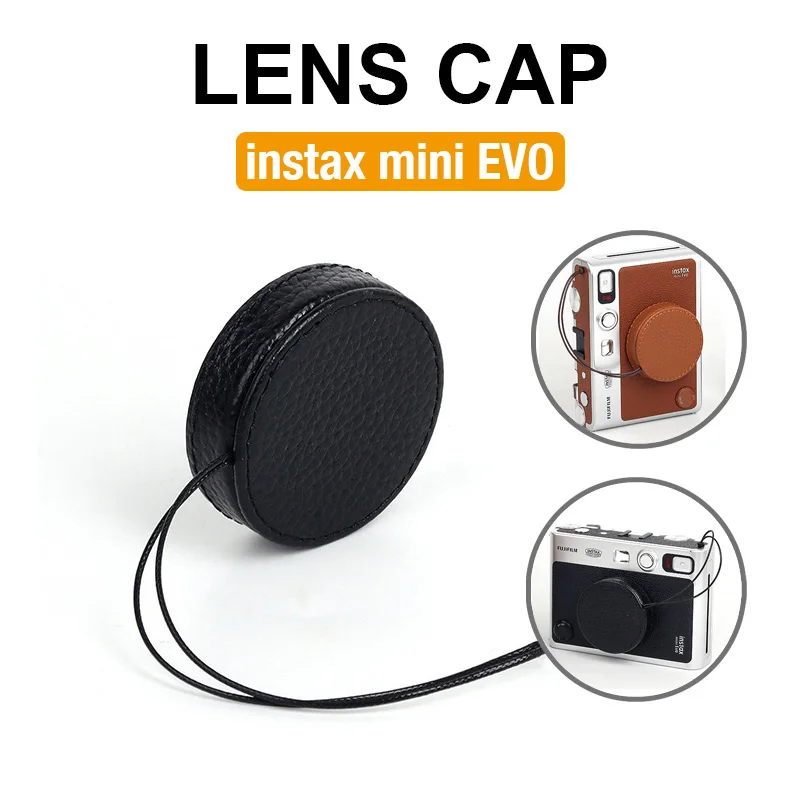 

Leather Lens Cap for Instax Mini EVO CBA04