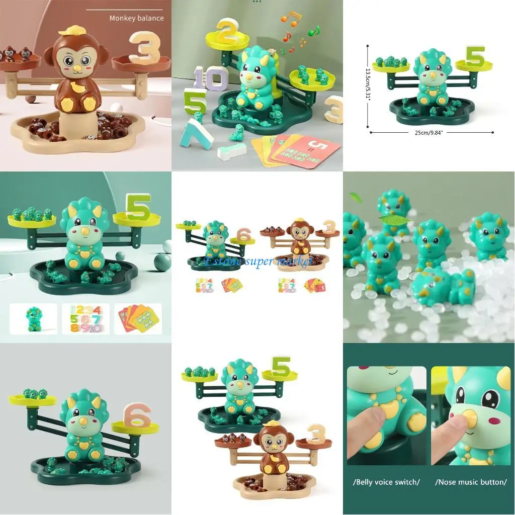 

090B Learning Musical Toy Math Learning Balance Toy for Preschool Kindergartens