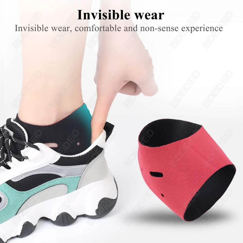 1/2Pairs كعب حامي كعب الحرس كعب القدم الغطاء الواقي كعب حماة مجموعة من أقدام الكاحل دعم كم منصات كعب الجوارب