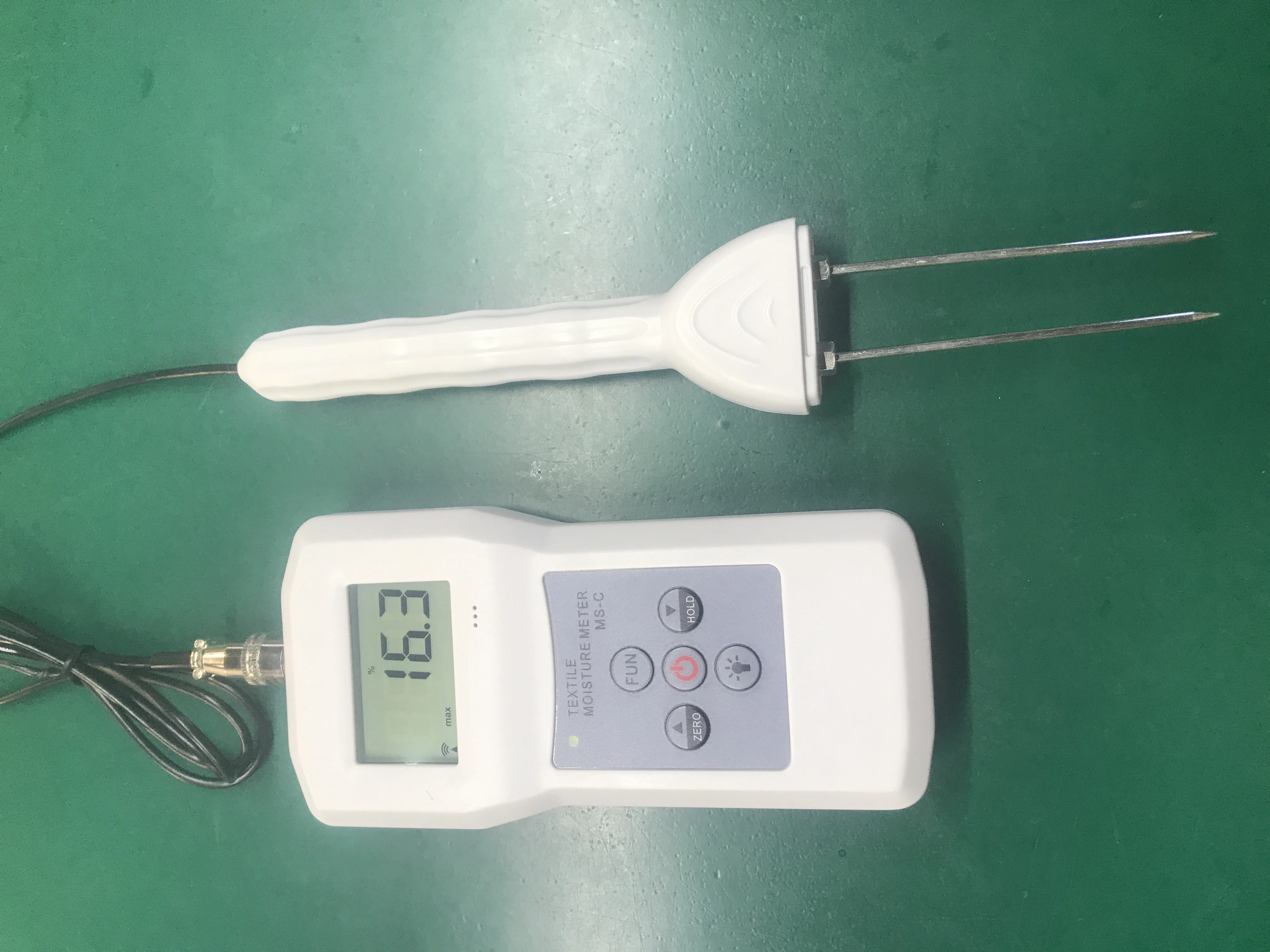 

MS-C Textile Moisture Meter Measuring For Textile Materials Clothes Cotton Yarm Wool Moisture Meter Tester