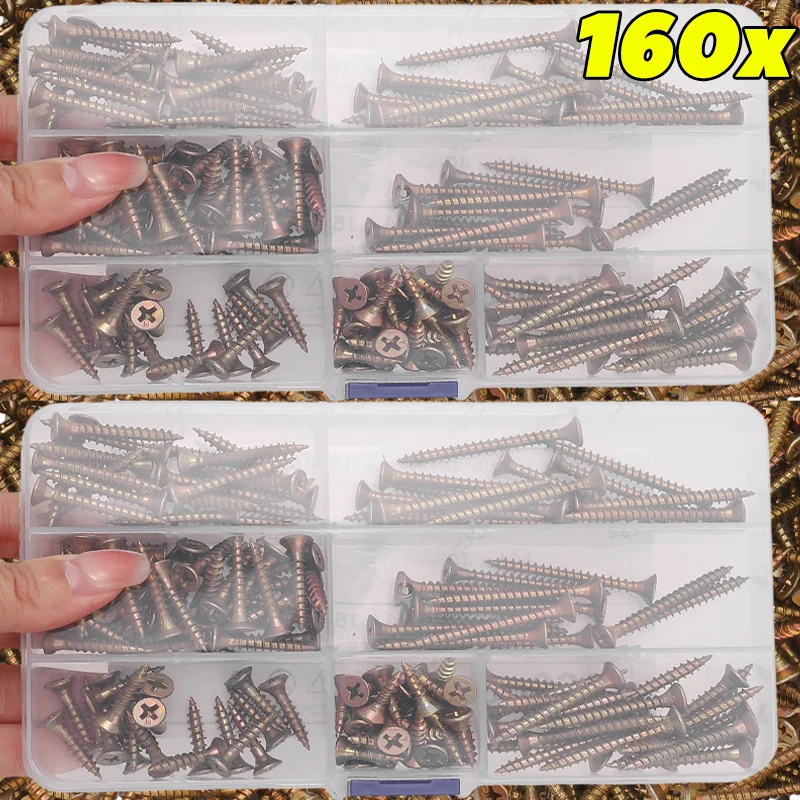 

Cross Phillips Head Screw Heavy Duty Self Tapping Screws Drilling Plug for Concrete Wall Bolt Anchors Screws Hardware Fasteners