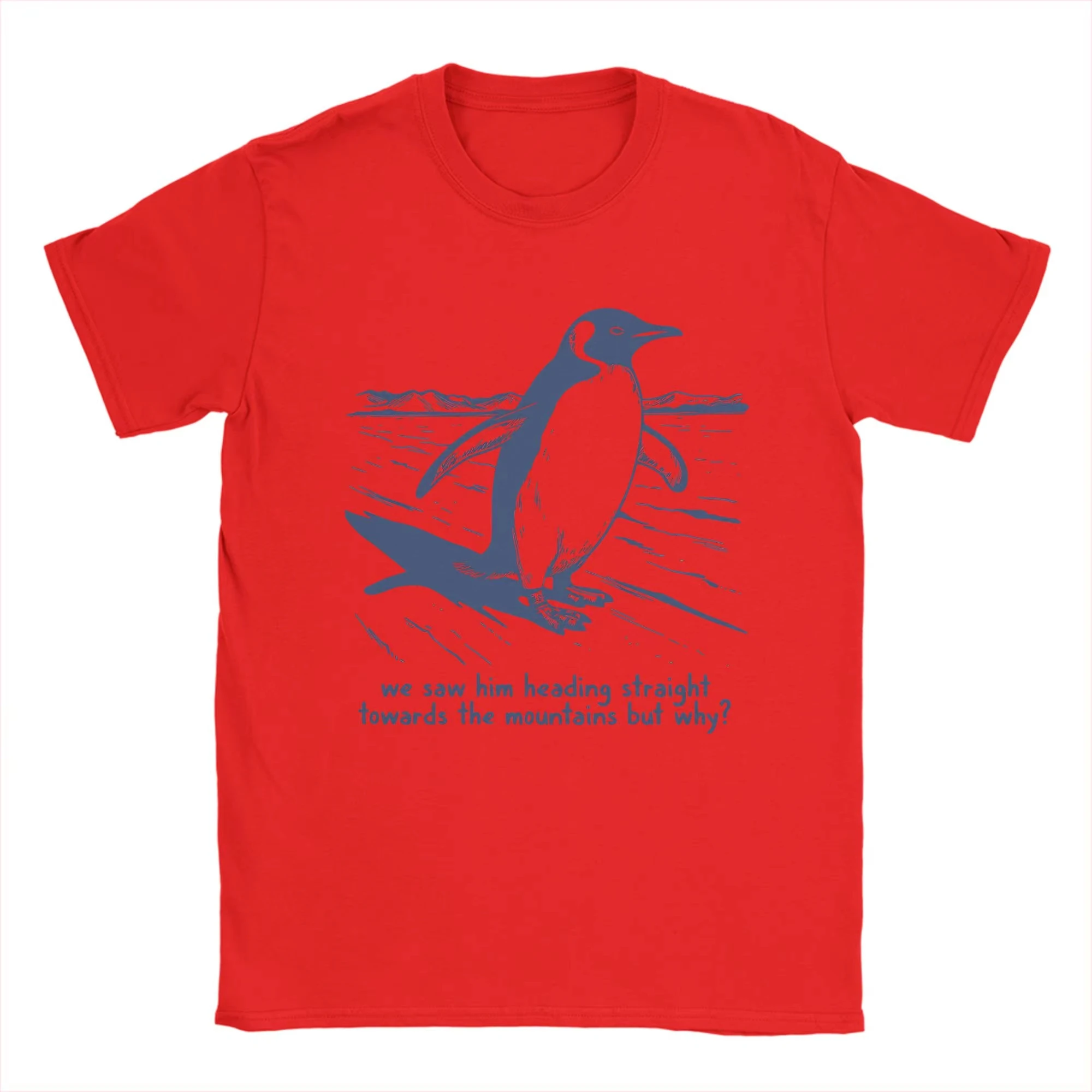 Women T-Shirts But Why Penguin Nihilist Penguin 2026 New Summer Casual Tees Fashion Short Sleeve T Shirt Round Collar Clothes
