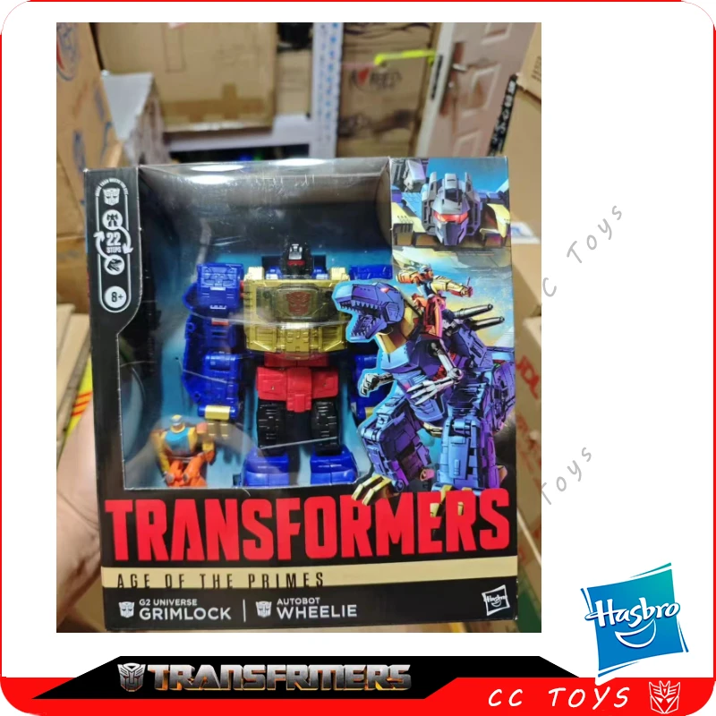 

В наличии Hasbro Трансформеры Игрушка Age Of The Primes Grimlock & Wheelie Модели Аниме Фильмы Игрушки Роботы Фигурки Подарки