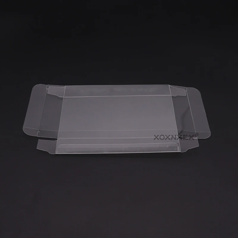 5PCS Replacement Box Protector For N64 For Nintend 64 PET card box Cart Cartridge Game Custom Made Clear Plastic Case
