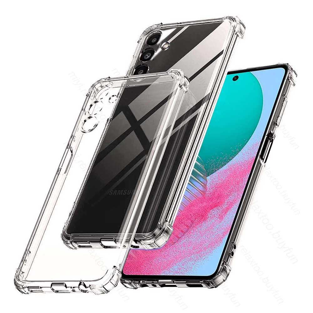 Clear Anti-Fall Protective Shell Cover For Samsung Galaxy M54 M 54 54M 5G 6.7