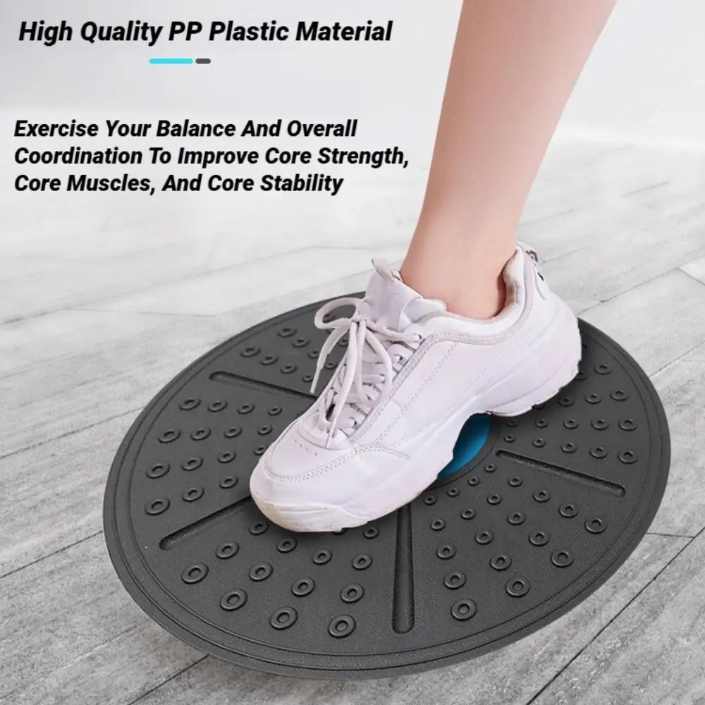 Fotografia 6: Prancha de Equilíbrio Antiderrapante com Superfície Texturizada para Treinamento Completo do Corpo e Fortalecimento do Core