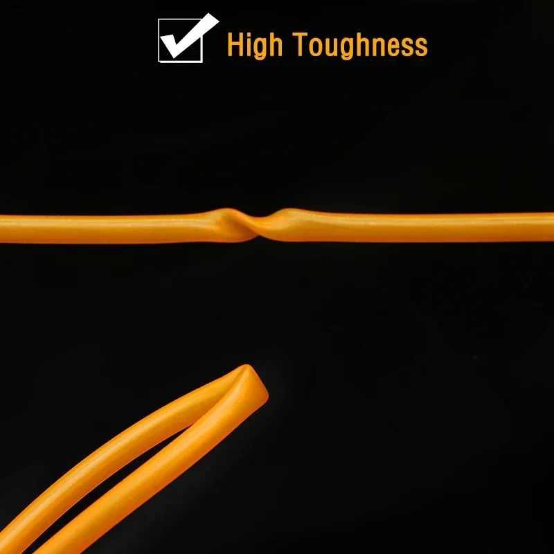 1/5/10M Orange Food Grade Silicone Rubber Hose IDxOD 3x5mm 4x6mm 5x7mm 6x8mm Flexible Nontoxic Silicone Tube