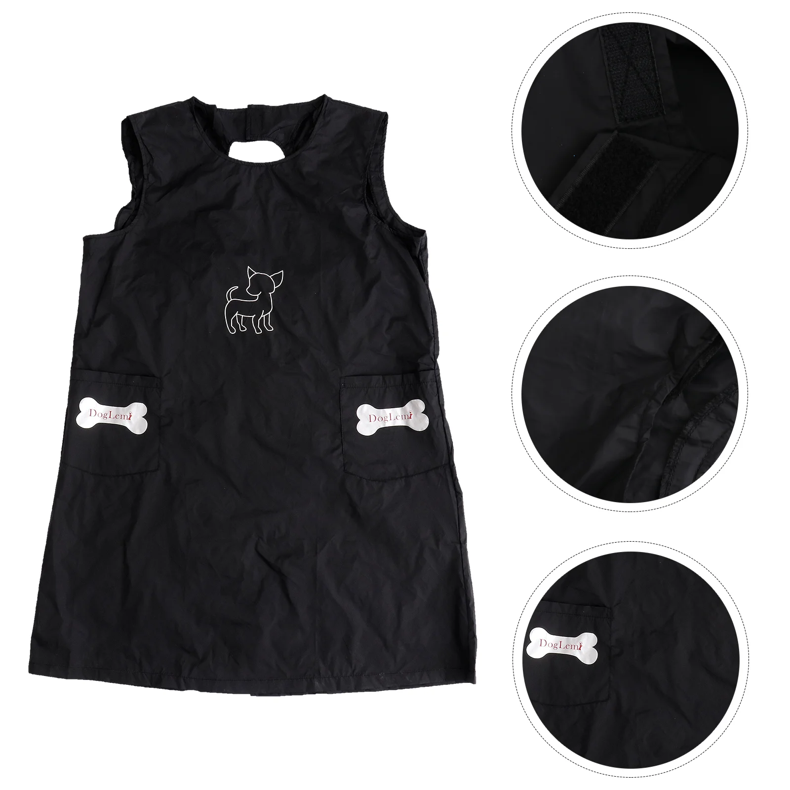 Pet Cosmetologist Mens Overalls Sleeveless Grooming Apron Dog Women's Smocks for