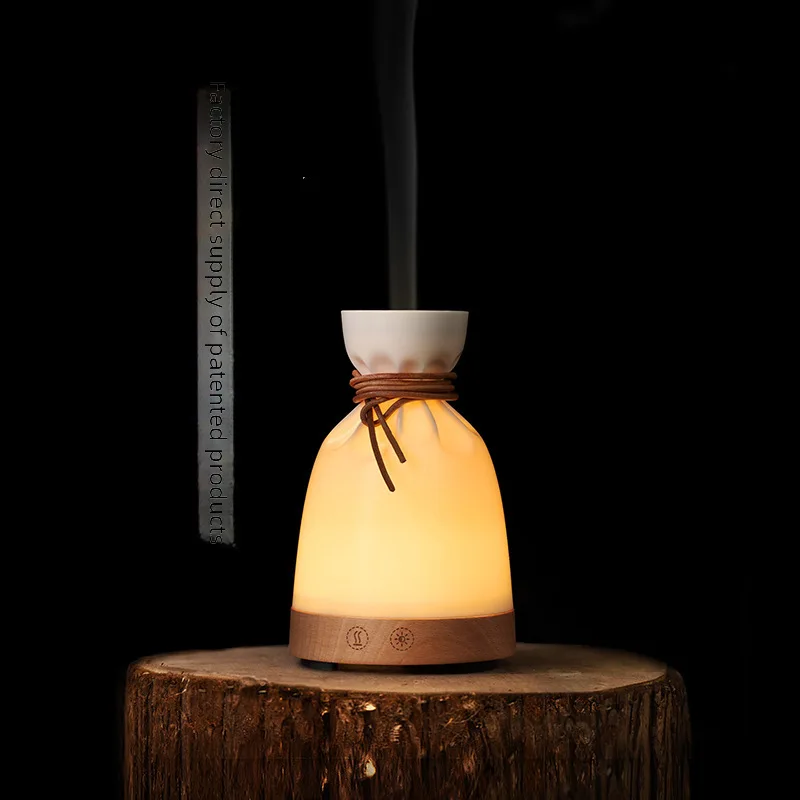 MR DEER Factory Direct Supply Aromatherapy Humidifier High Quality Wooden Essential Oil Aromatherapy Machinehumidifier