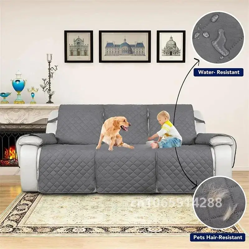 2 3 Seater Recliner Chair Cover Pet Dog Kid Sofa Mat Lazy Boy Chair Covers Relax Lounger Couch Towel Sofa Armchair Slipcovers