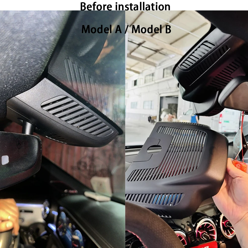 for Mercedes Benz MB CLA GLA A Class W177 V177 C118 H247 4K DVR Dash Cam OEM Front Rear Camera Video Recorder Wifi Recording