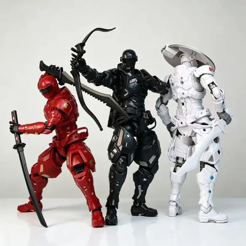 В наличии: Фигурка Jiwan Storm Shadow PS-001 «Белый Призрак», сборная модель белого самурая, готовая модель, игрушка, подарок.