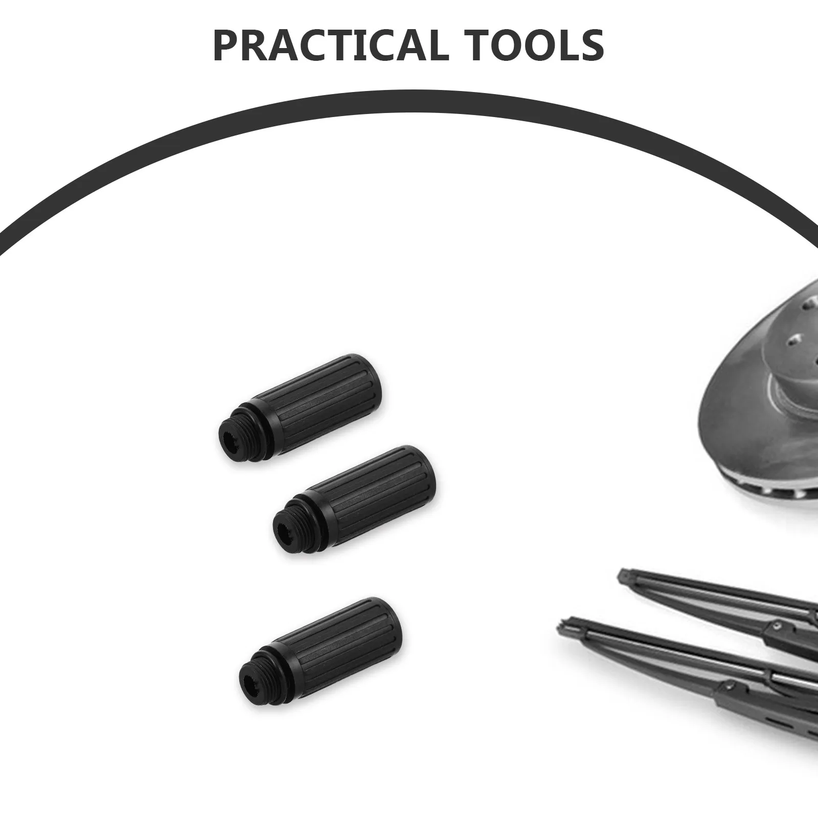 3Pcs Breather Vent Cap Set for Air Compressor Spare Parts High-Efficiency Quick-Connect Breathing Nozzle Compressor Accessories