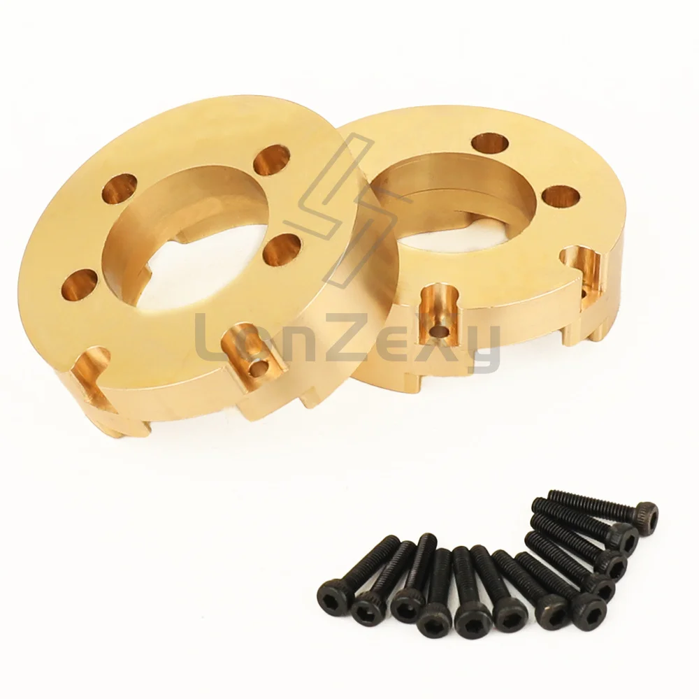 1/8 CROSSRC EMOX Rhino Counterweight Pair 268.3g Metal Weight For CROSSRC EMOX Big Rhino RC Crawler Car Upgrade Parts