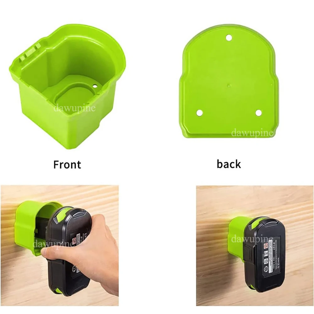 P107 Display Holder Rack Buckle For Ryobi 12V 14.4V 18V One+ Ni-cd Li-ion Battery P108 Storage Fixed Bracket Installation Base