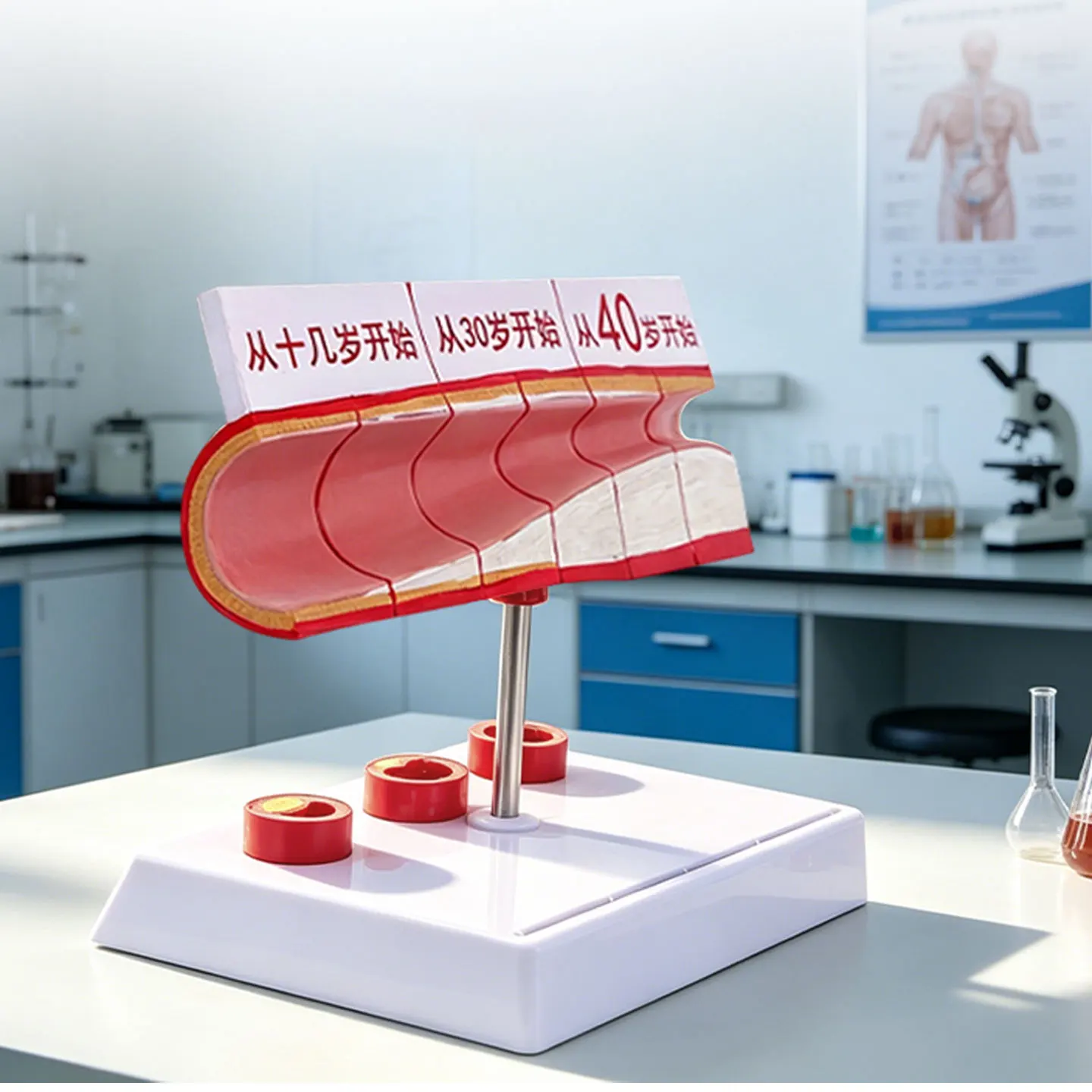 A Cardiovascular Model of Atherosclerosis in Arteries and Arterioles Caused by Vascular Occlusion