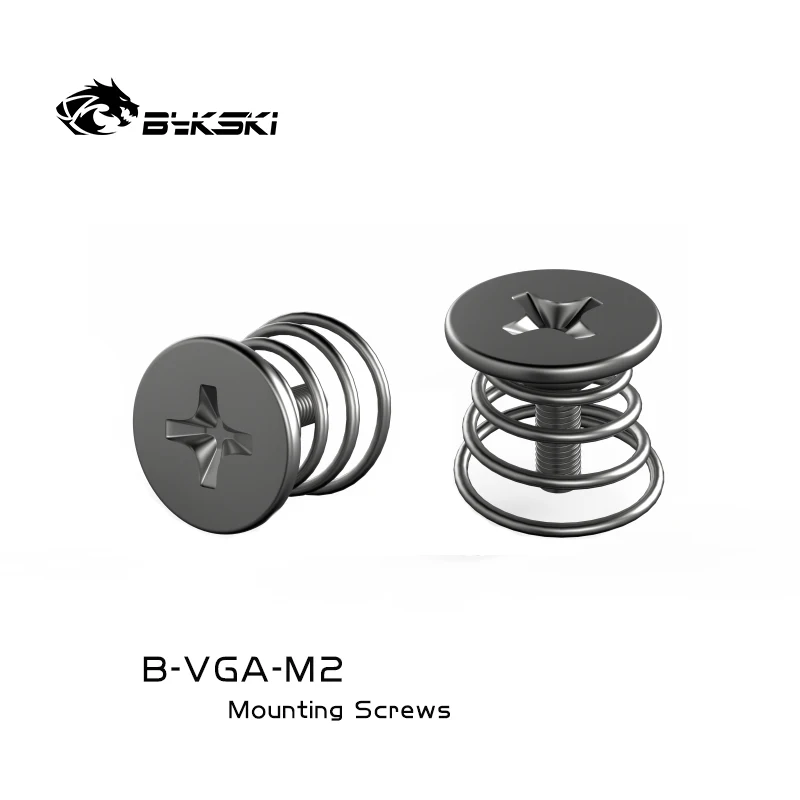 Bykski Video Card Fixed / Video Card Radiator Fixed / Video Card Back Fixed Special Standard Spring Screw B-VGA-M2 2pcs/Lot
