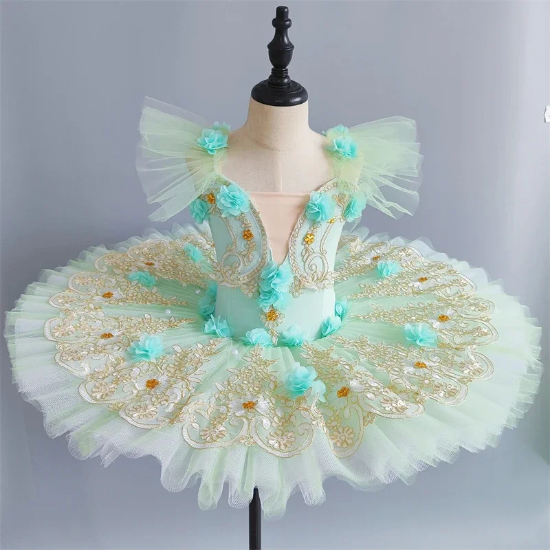 Robe de Ballet Professionnelle pour Femme et Fille, Tutu de Ballet, Costume de ix, Tenue de brev