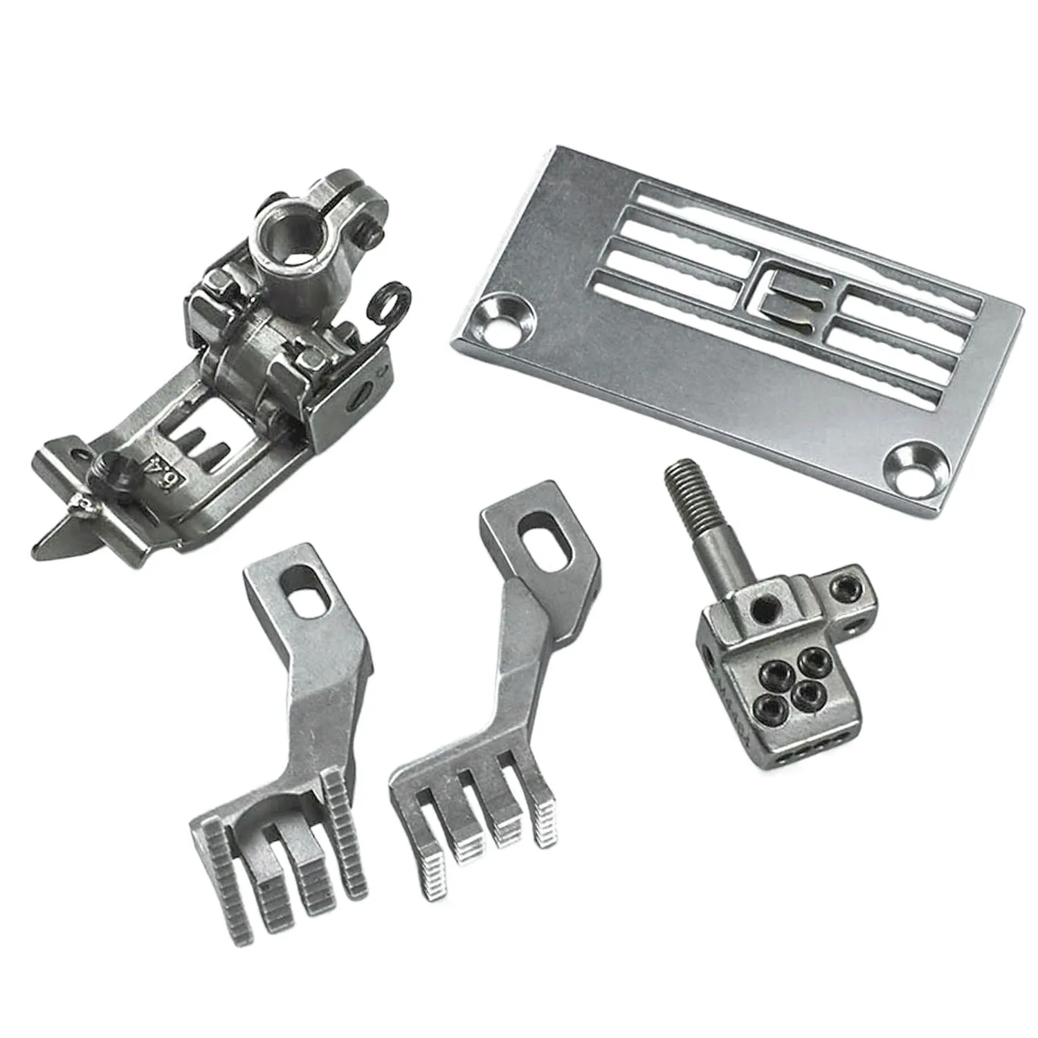 Juego de medidores de 3x6,4 mm para máquinas de coser industriales Siruba F007E E1827, P0217, M4364, H1259 + D1207