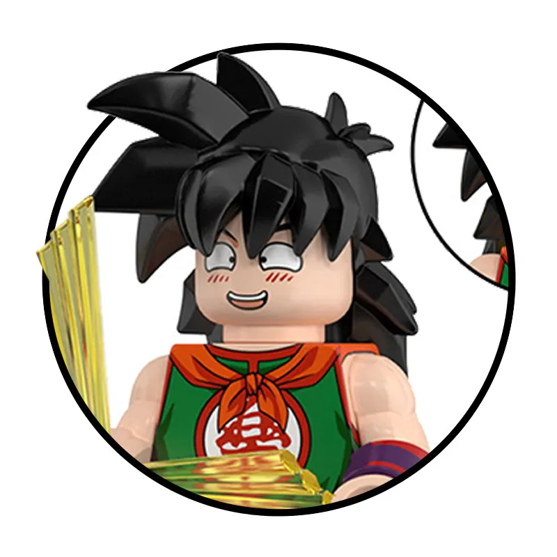 80 Stück wm6181 Goku Vegeta Torankusu Broli Bausteine Mini-Actionfiguren Zubehör Halloween Weihnachtsgeschenke für Kinder