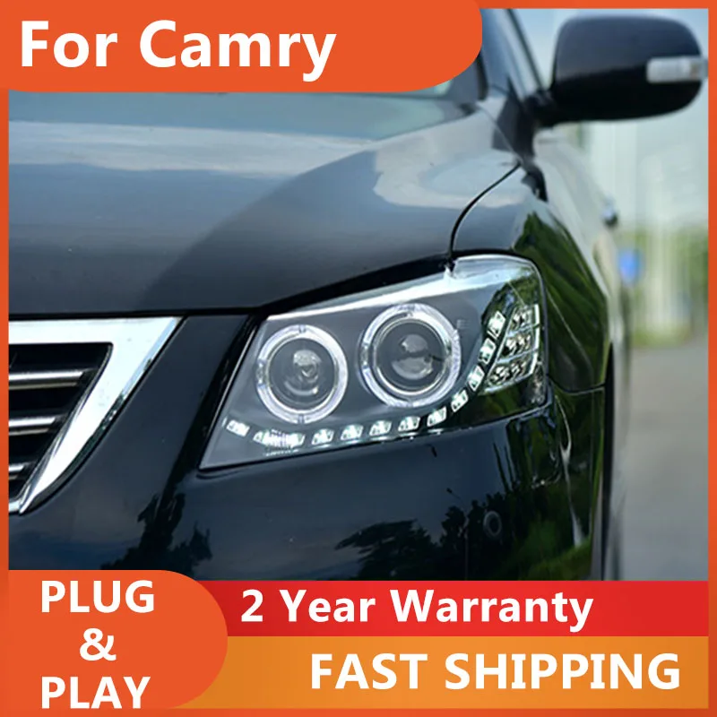 

Car Accessories for Toyota Camry Headlamp 2009-2011 Camry Head Light V45 DRL Turn Signal Low High Beam Projector Lens