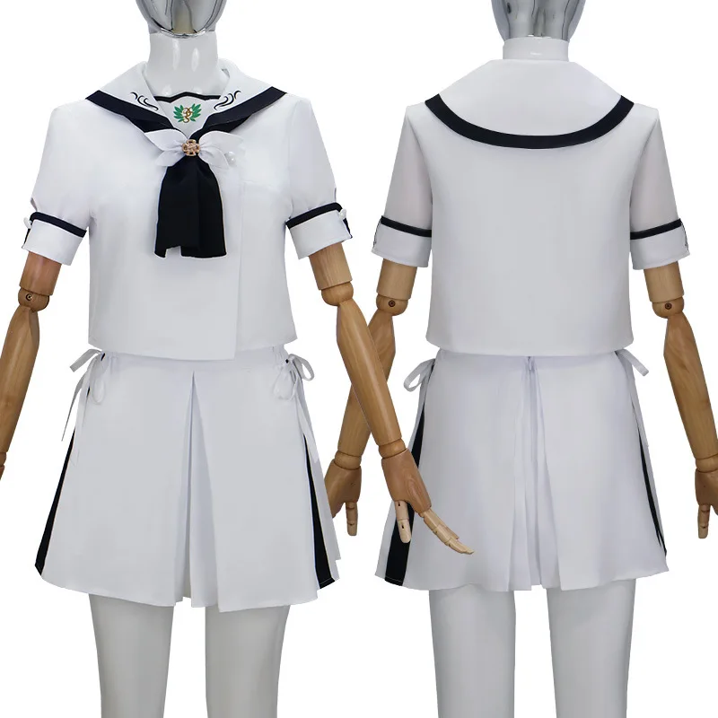アニメ Zomer Zakken Shiroha Naruse コスプレ衣装ウィット JK Pak Rok Kous ハロウィンパーティー voor Vrouwen Meisjes カーニバル衣装