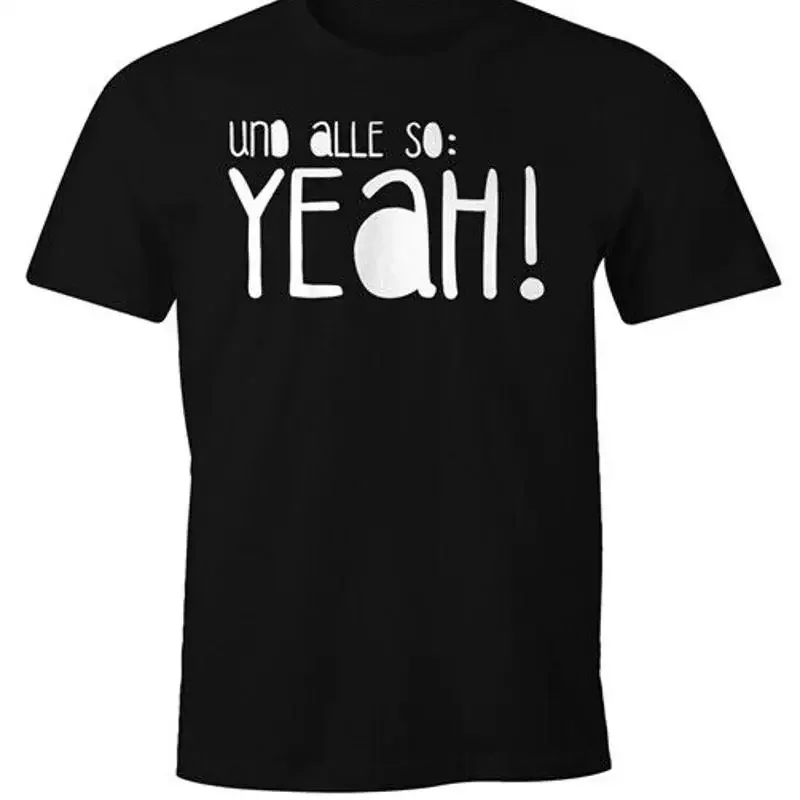 Забавная мужская футболка с надписью и забавная рубашка All So Yeah Moonworks ®