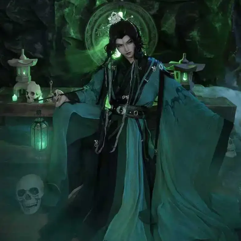 

TGCF Heaven Official's Blessing Xiao Jing Wang Qing Gui Qi Rong Qing Deng Costume Men Ancient Cosplay Costume Han Fu Halloween