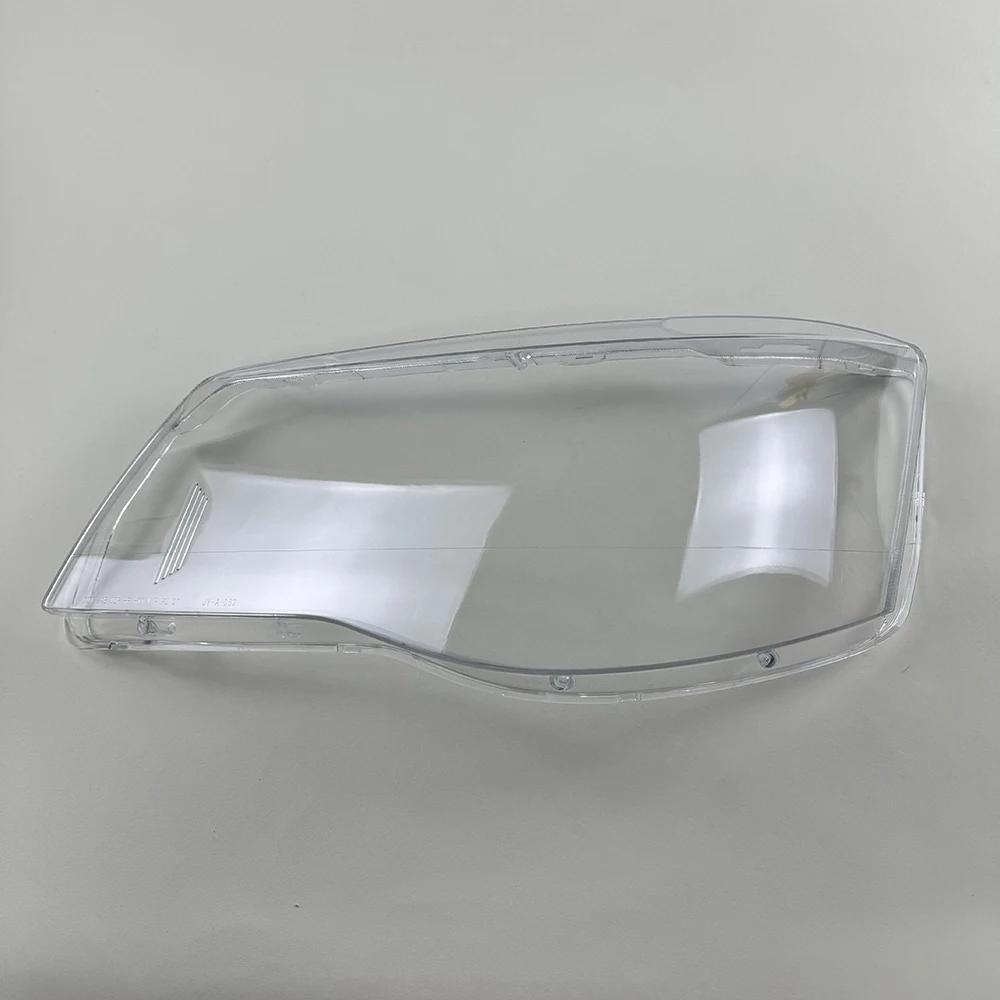 For Chrysler Grand Voyager 2013 2014 Headlight Shade Transparent Lampshade Lens Headlamp Cover Lamp Shell Plexiglass Black Edge