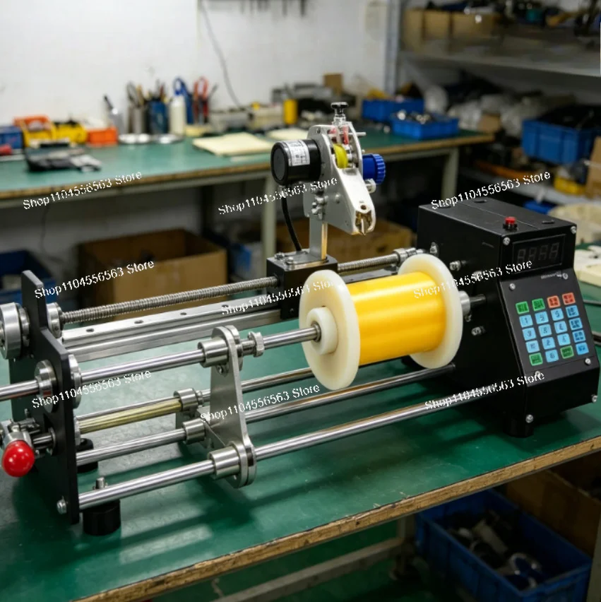 24V10A Electric Stranded Wire Winding Machine Counting Meters Fish Coil/Cotton Wire
