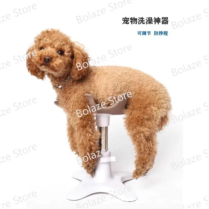 

Pet shower, hair dryer, and beauty fixed table base frame