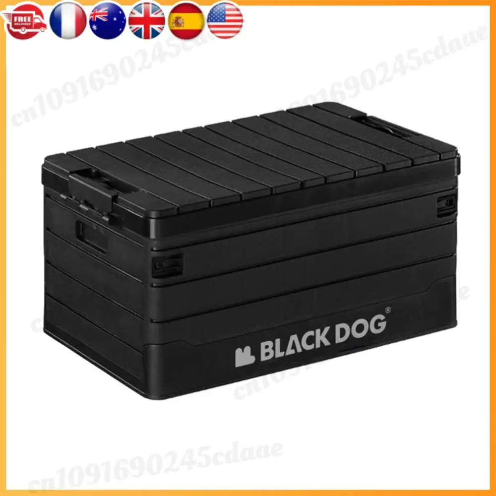 

60л ящик для хранения кемпинга большой емкости открытый органайзер для багажника многофункциональный складной автомобильный чехол для хранения предметов для кемпинга