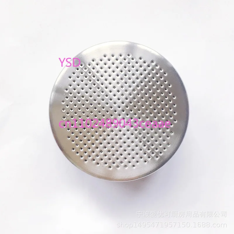 

58mm High Pressure Coffee Machine Double Cup Filter 54mm Porous Pressureless American Stainless Powder Tank 53mm Powder Bowl