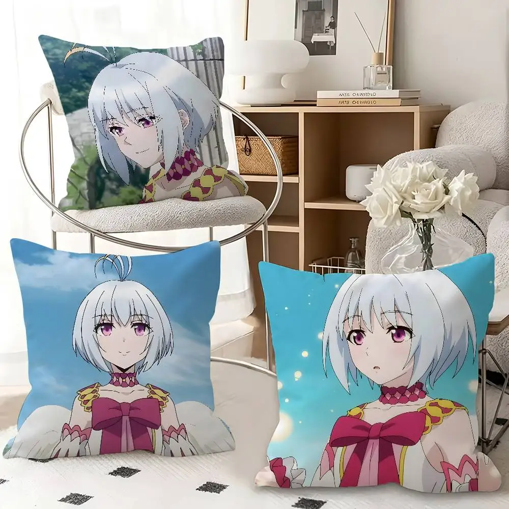 1pc Fitoria The Rising Of The Shield Hero Pillow Case Fashion Square Pillowcase Bedroom Sofa Room Ins Decoration Leisure