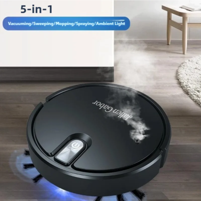 Высокоэффективный бытовой робот-пылесос с питанием от USB, УФ-свет, автоматический робот-пылесос для подметания и мытья полов