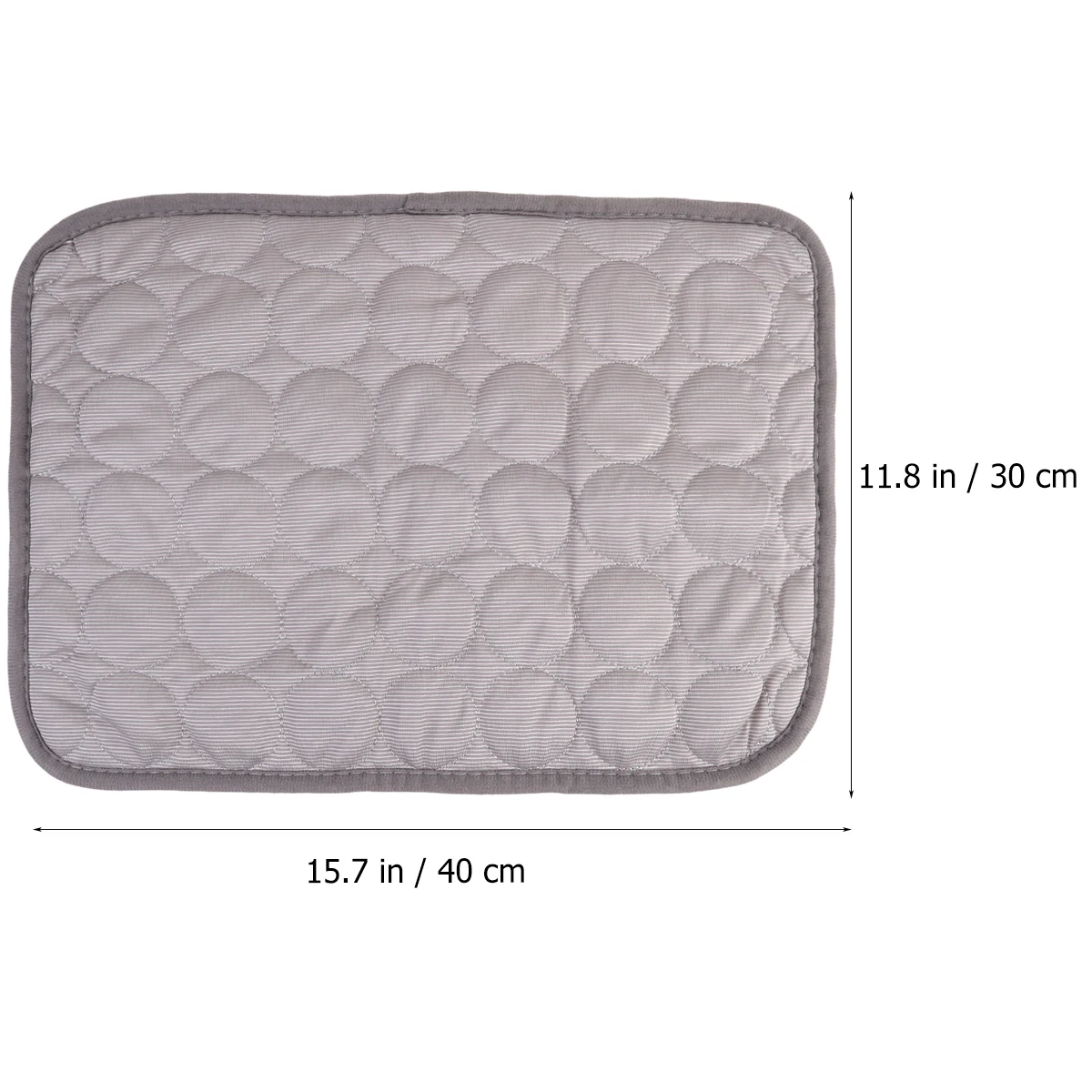

Pet Ice Mat Cooling Mats for Dogs Cats Summer Fabric Lightweight Durable Breathable Protects Floor Keeps Tidy Adjusts