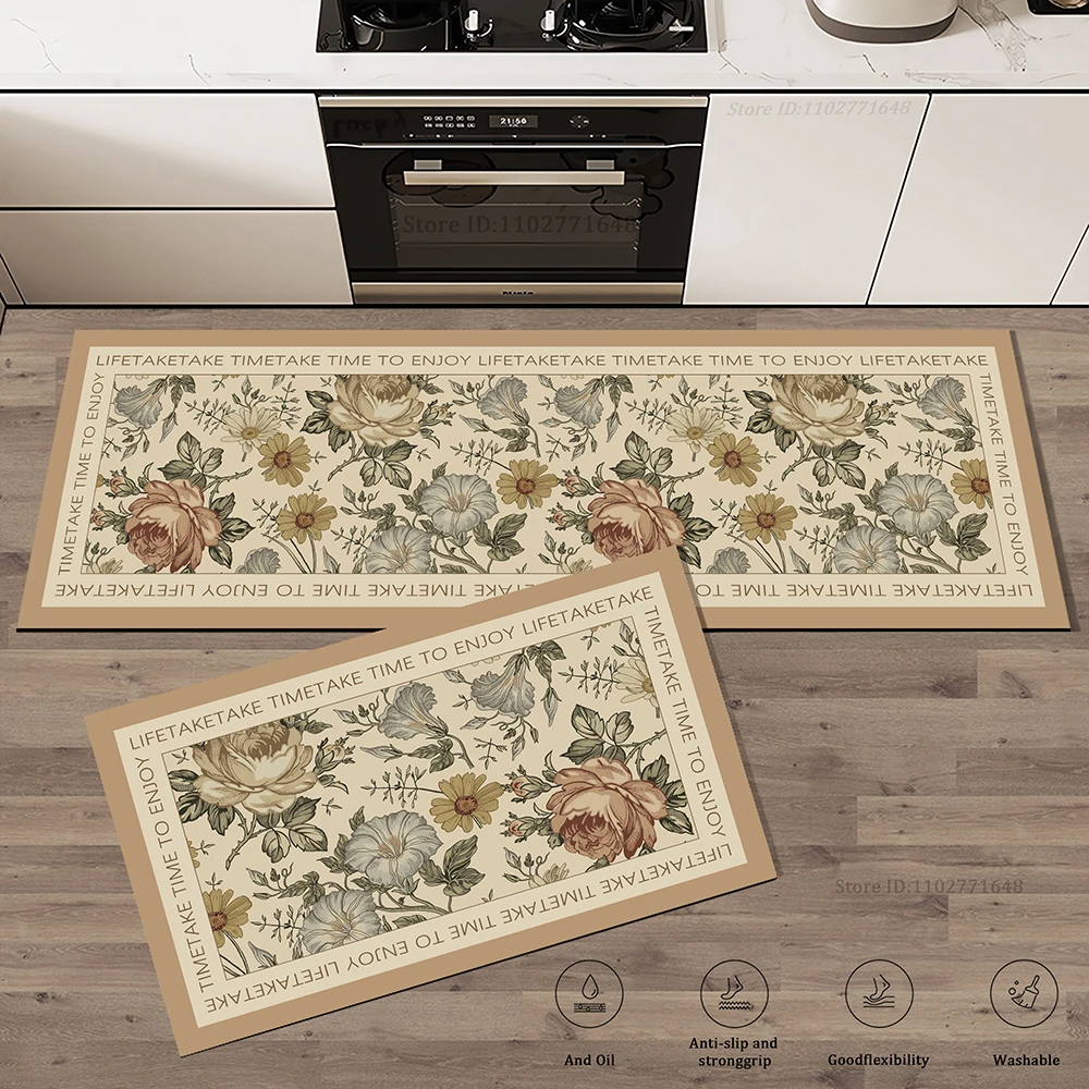 Absorberende antislip bloemen - Home Bathroom Floor Mats recensie en prijs